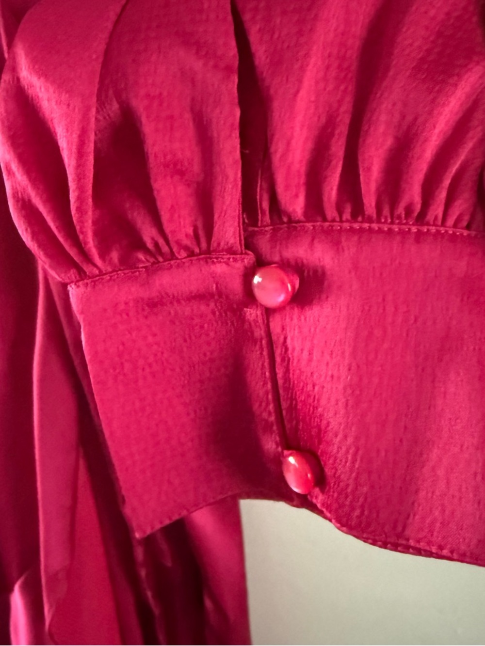 sofia by sofia vergara Magenta Wrap Midi Dress - Picture 8 of 12